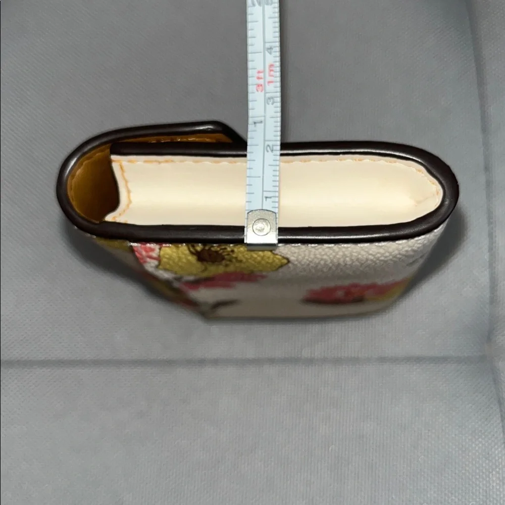 Coach Floral Flap Card Case